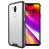 Hybrid Acrylic Bumper Hard Case for LG G7 ThinQ - Black (Clear)